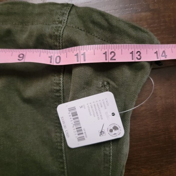 Free People Je Suis Pret Barrel Jumpsuit Womens S Green Casual Corset Boho - Picture 7 of 9